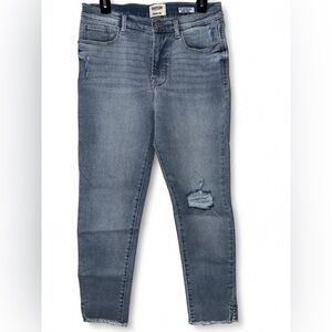 Kensie Blue Distressed Skinny Jeans